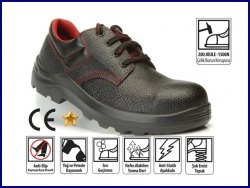 Pars �� Ayakkab�s� Deri �elik Burunlu S2